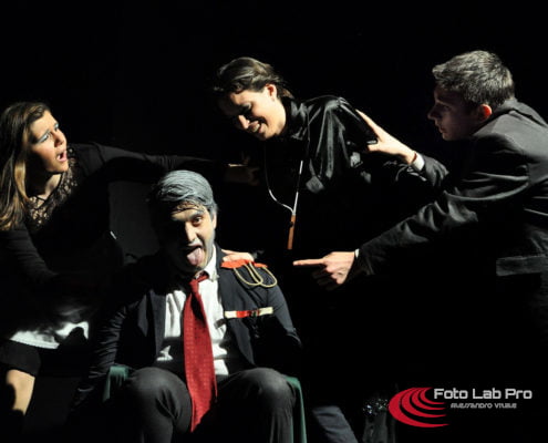 Scena fotografata a teatro