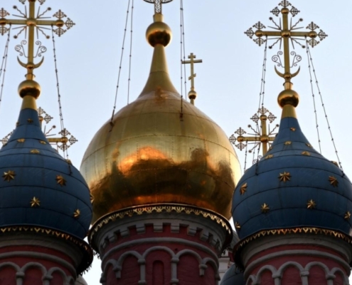 Chiesa del martire George il vittorioso su Pskovberg - Mosca - Russia