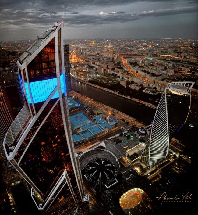 Panorama 360 di Moscow City