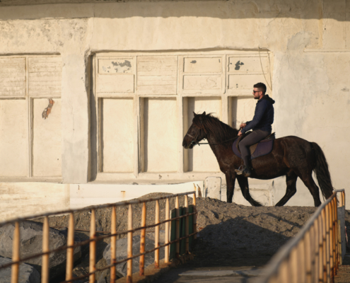 Fotografie a Ostia al Tramonto