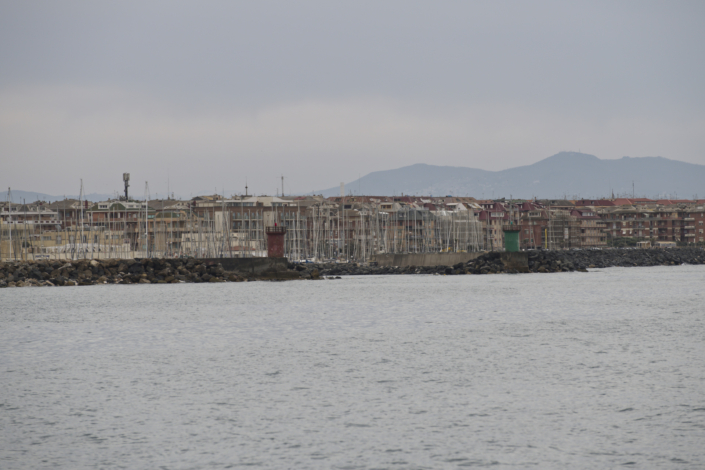 Vista del Litorale di Ostia Vista del Litorale di Ostia