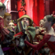 Il corpo di ballo dell'Imperial Russian Ballet si esibisce nel Don Chisciotte al Gorky Park di Mosca per il festival all'aperto.